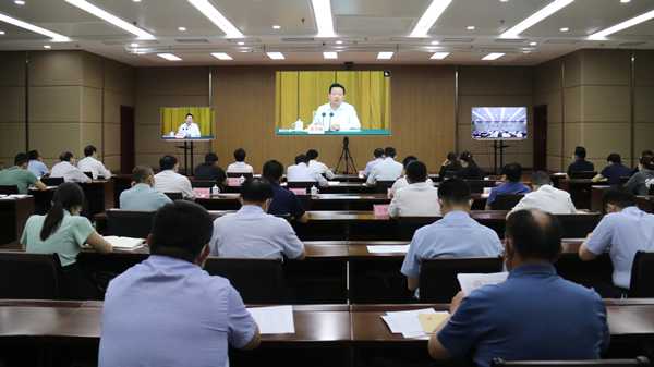 省、市穩(wěn)定經(jīng)濟(jì)運(yùn)行工作視頻會(huì)議召開  東昌府區(qū)設(shè)分會(huì)場組織收聽收看
