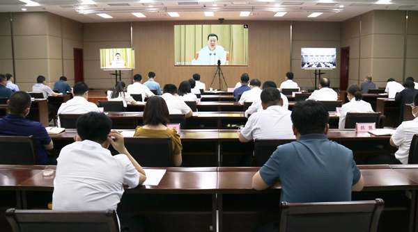 全省、市防汛抗旱工作視頻會(huì)議召開 東昌府區(qū)設(shè)分會(huì)場組織收聽收看