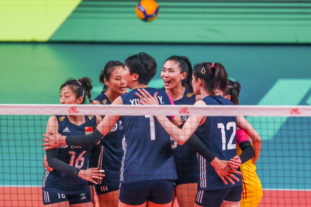 中國女排戰(zhàn)勝比利時 收獲世界女排聯(lián)賽菲律賓站“開門紅”