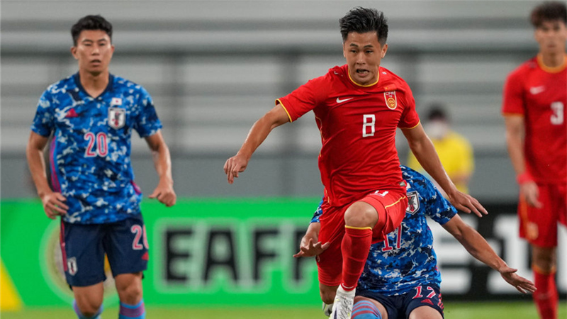 東亞杯第二輪中國(guó)男足選拔隊(duì)0:0戰(zhàn)平日本隊(duì)