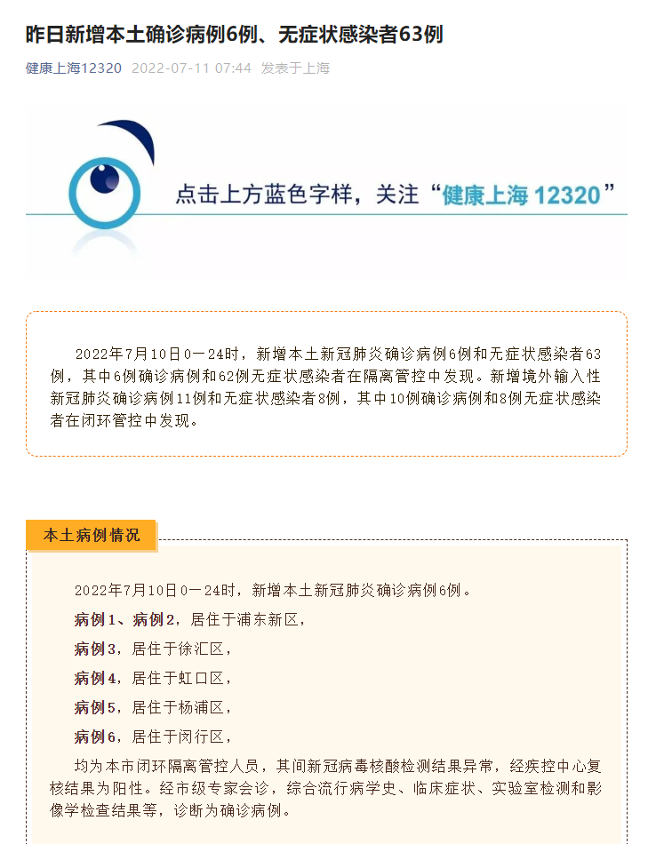 上海昨日新增本土“6+63”例 新增37個(gè)中風(fēng)險(xiǎn)區(qū)