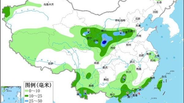 西北華北今明天雨勢強勁 南方即將盼來“退燒雨”