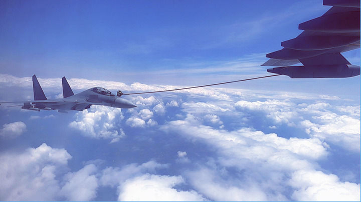 新一代空中加油機(jī)運油-20投入新時代練兵備戰(zhàn)