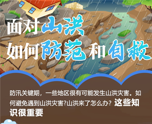 面對山洪災害，如何防范和自救