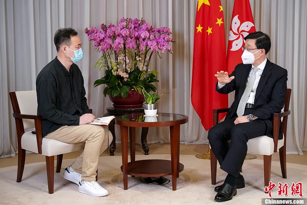 【中國焦點面對面】李家超履新滿月：我最大的期望就是為香港多做事
