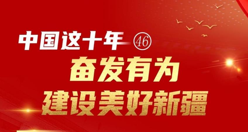 【中國(guó)這十年 】一圖速覽 奮發(fā)有為建設(shè)美好新疆