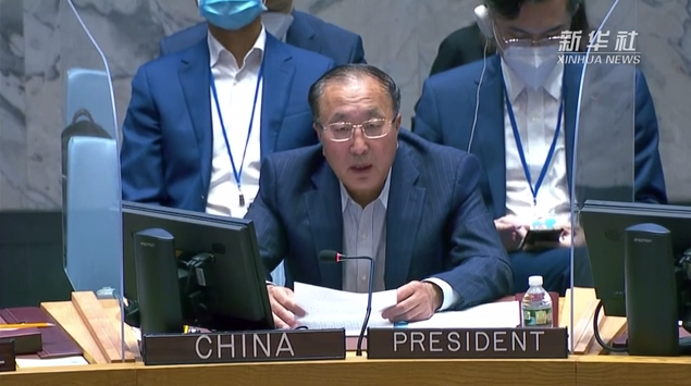 中國代表呼吁國際社會采取切實(shí)行動促進(jìn)巴勒斯坦問題的解決