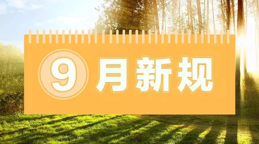 9月起這些新規(guī)將施行 事關(guān)教育、醫(yī)保、出行