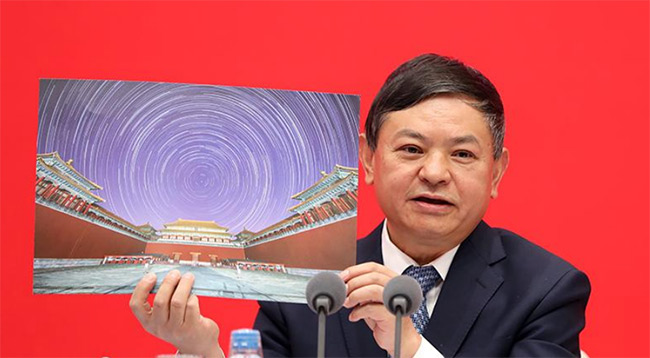 中國(guó)這十年丨故宮星軌圖背后：北京藍(lán)天白云不再是“奢侈品”
