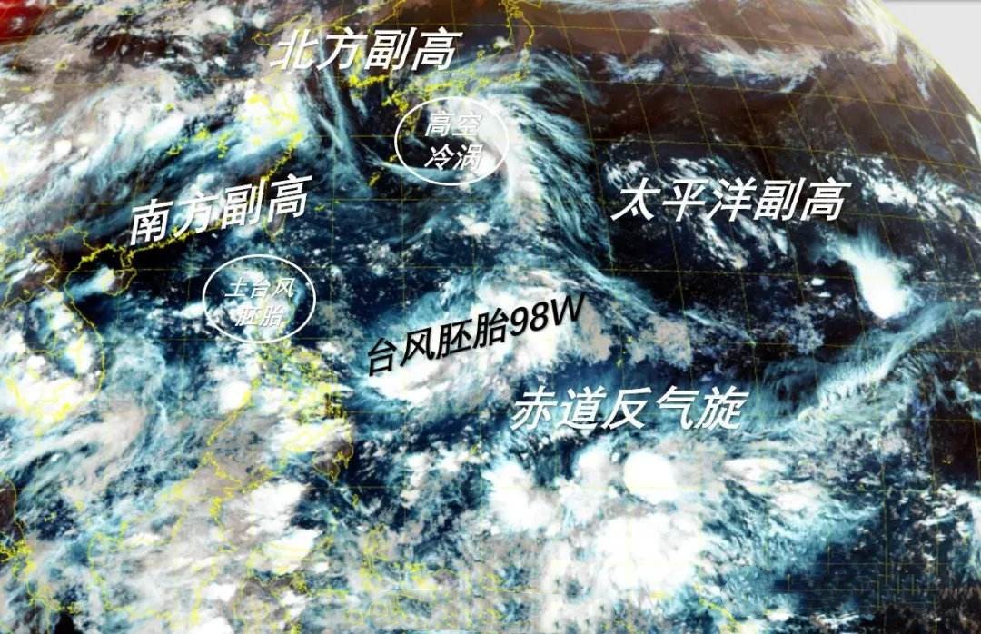 北方新一輪降雨來襲 臺風(fēng)“軒嵐諾”影響東部海區(qū)