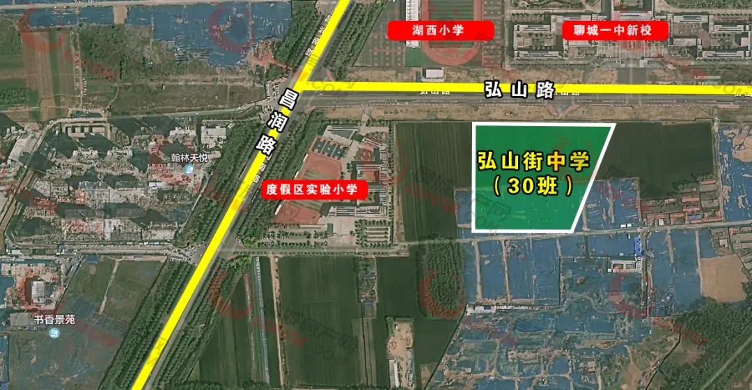 教育配套再升級！聊城主城區(qū)這個地方即將新建一所30班中學(xué)