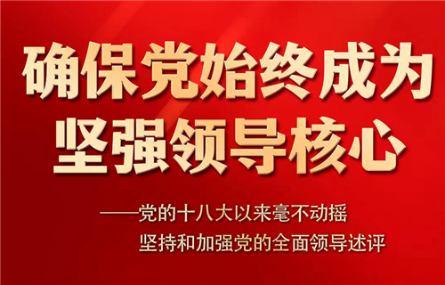 確保黨始終成為堅(jiān)強(qiáng)領(lǐng)導(dǎo)核心——黨的十八大以來毫不動(dòng)搖堅(jiān)持和加強(qiáng)黨的全面領(lǐng)導(dǎo)述評(píng)