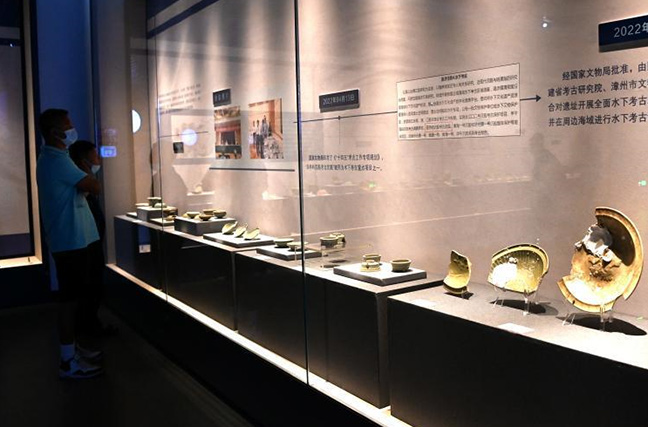 福建漳州圣杯嶼元代海船遺址水下考古成果展開展[組圖]
