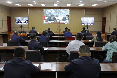東昌府區(qū)組織收聽收看全省、全市疫情防控工作調(diào)度視頻會議 江紹華對東昌府區(qū)工作進行安排部署