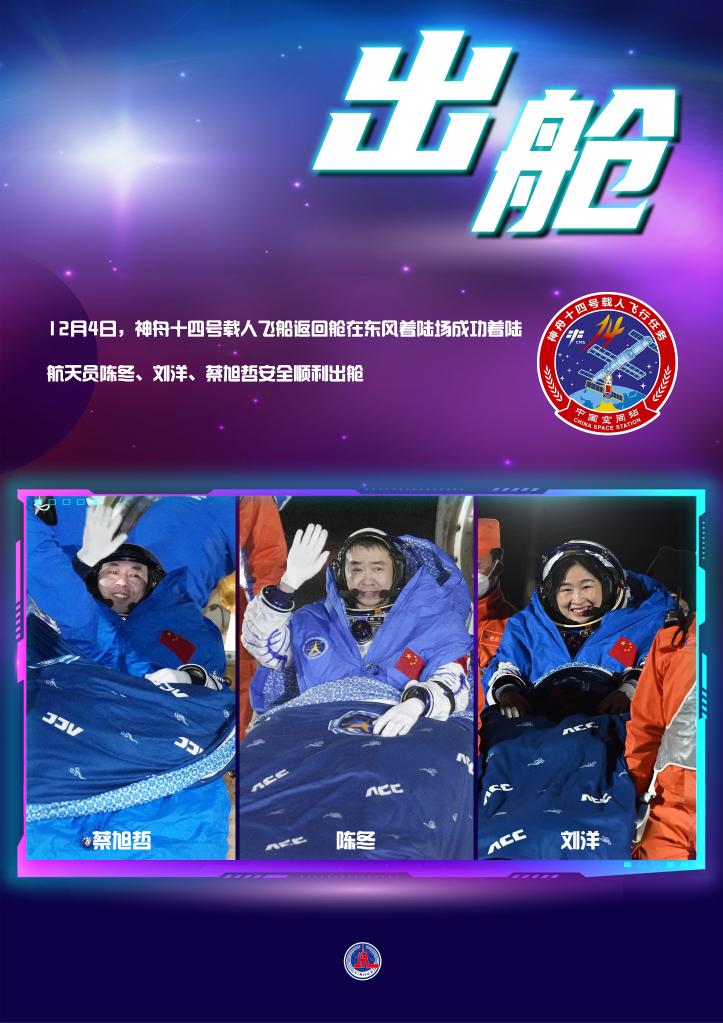 神舟十四號(hào)載人飛船返回艙成功著陸 神舟十四號(hào)載人飛行任務(wù)取得圓滿成功