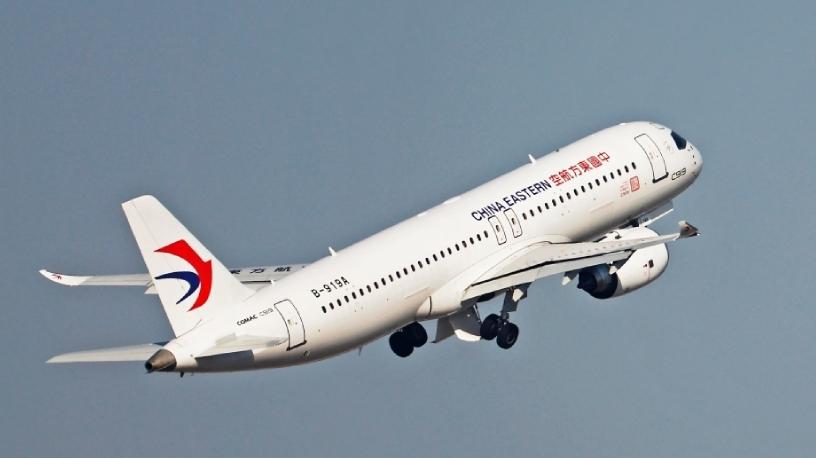 全球首架C919國產(chǎn)客機(jī)兔年首飛