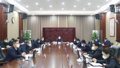 東昌府區(qū)委常委會(huì)會(huì)議召開