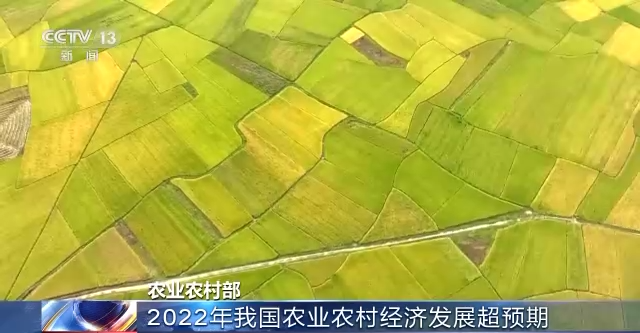 2022年我國農(nóng)業(yè)農(nóng)村發(fā)展成效超出預(yù)期