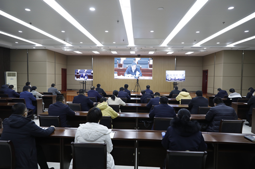 東昌府區(qū)組織收聽收看全省、市疫情防控視頻會議  全面落實“乙類乙管” 守護(hù)好人民群眾生命健康安全