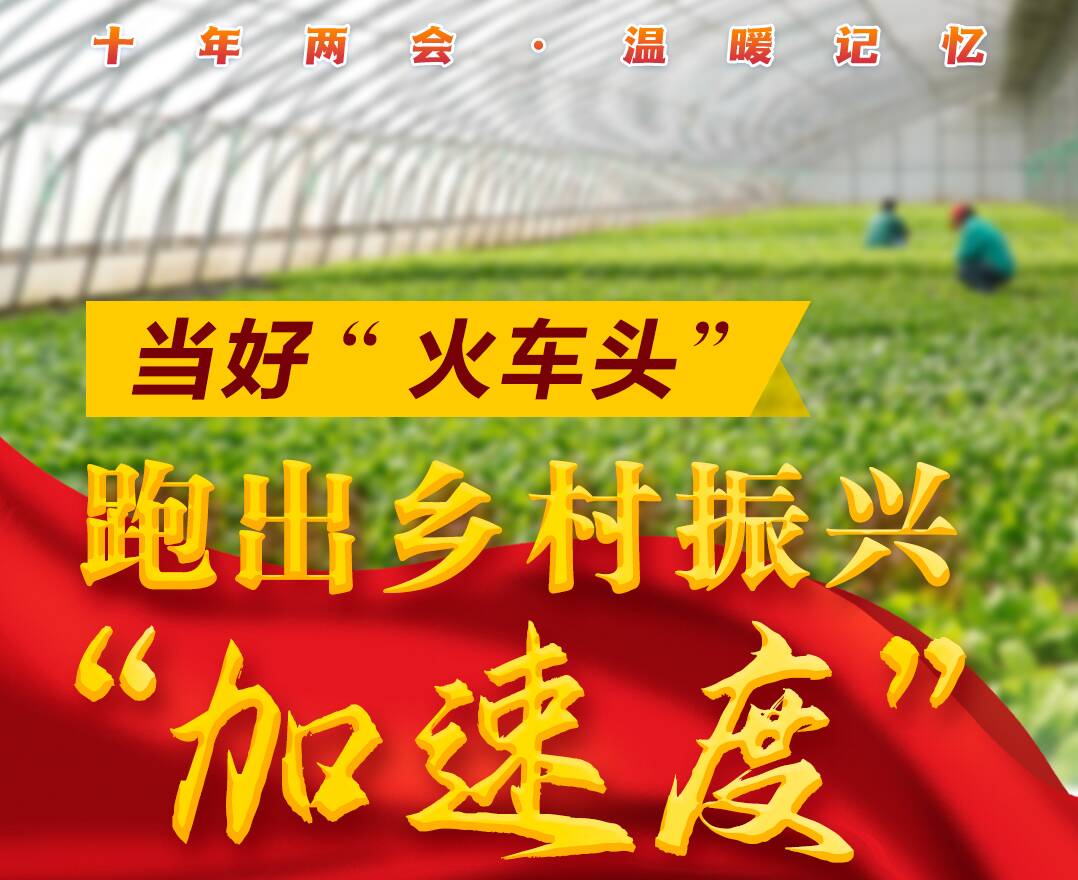 十年兩會·溫暖記憶｜“當(dāng)好‘火車頭’，跑出鄉(xiāng)村振興‘加速度’！”