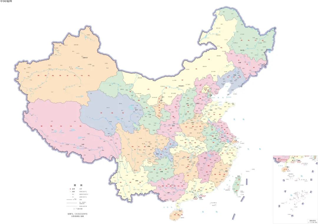 最新！中國(guó)地圖，這樣才規(guī)范！