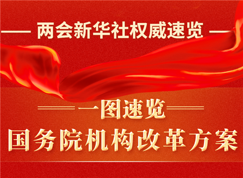 一圖速覽國(guó)務(wù)院機(jī)構(gòu)改革方案