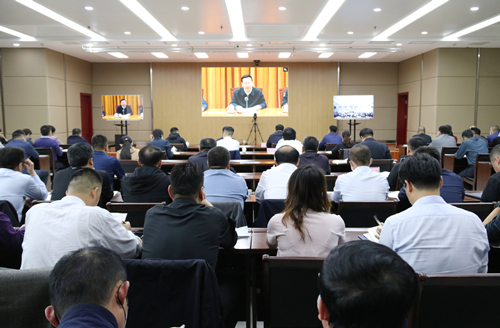 山東省安全生產(chǎn)工作專題視頻會(huì)議召開(kāi) 壓緊壓實(shí)責(zé)任落細(xì)落實(shí)措施 推動(dòng)全省安全生產(chǎn)形勢(shì)穩(wěn)定好轉(zhuǎn) 東昌府區(qū)設(shè)分會(huì)場(chǎng)參加收看
