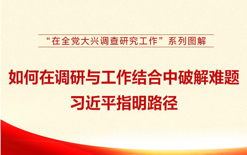 如何在調(diào)研與工作結(jié)合中破解難題 習近平指明路徑