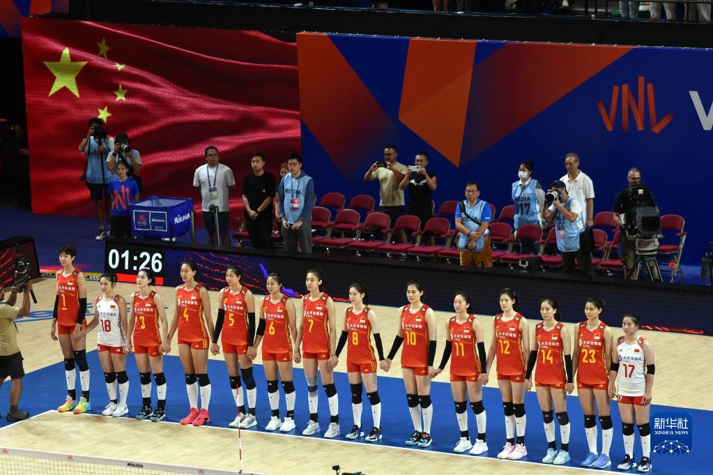 世界女排聯(lián)賽：中國(guó)女排擊敗加拿大延續(xù)連勝勢(shì)頭