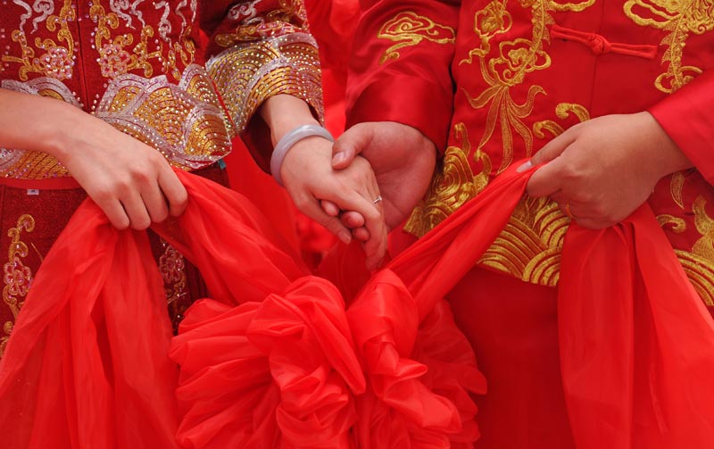 婚事新辦簡辦，為愛“輕裝上陣”