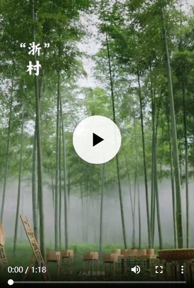 用電影海報(bào)打開(kāi)千萬(wàn)工程20年巨變