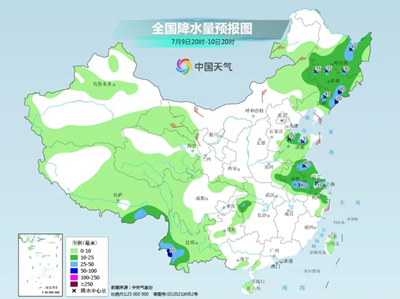 下周正式進入三伏 11日起將迎來新一輪大范圍降雨