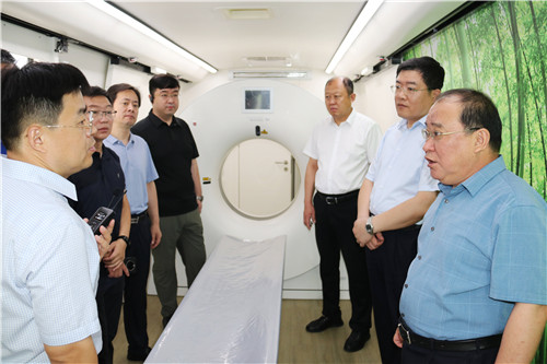 德州市調(diào)研組來東昌府區(qū)調(diào)研重點(diǎn)項目建設(shè)工作