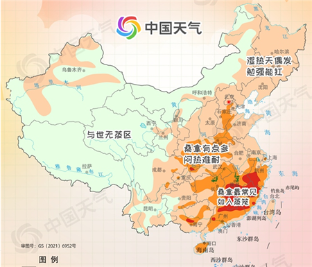 小暑節(jié)氣雨熱俱盛 全國桑拿天地圖看哪里將開啟“蒸籠模式”