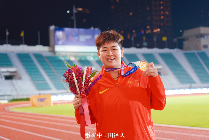田徑亞錦賽：中國隊奪得男、女鏈球金牌