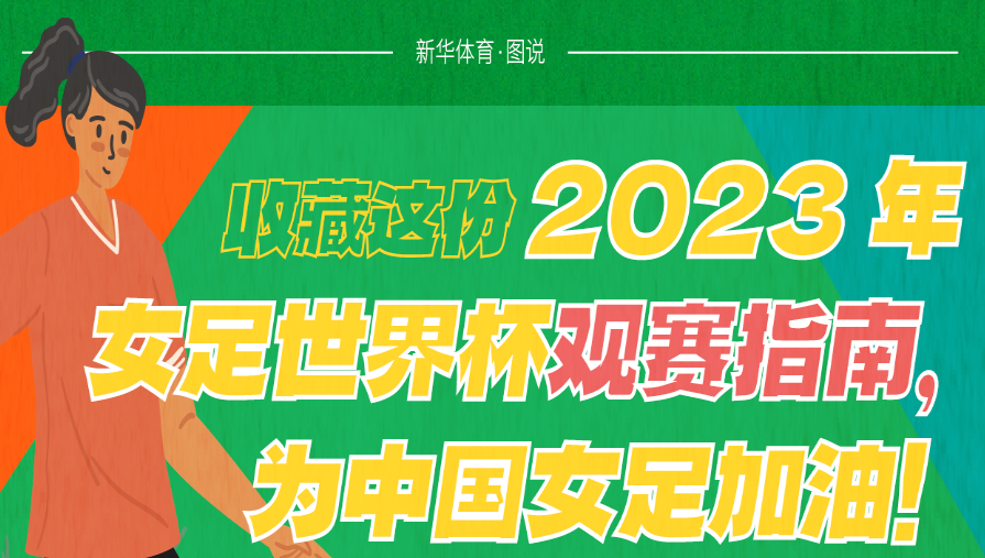 收藏這份2023年女足世界杯觀賽指南，為中國女足加油！