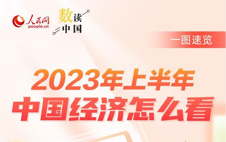 數讀中國 | 2023年上半年中國經濟怎么看？一圖速覽