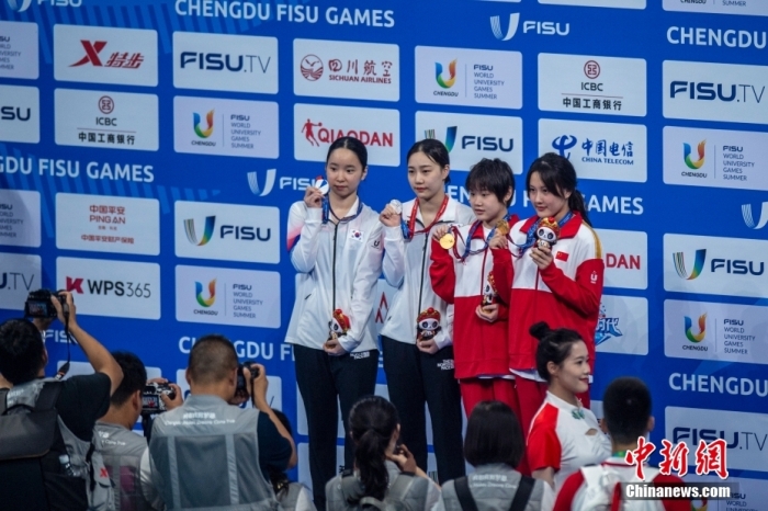 （成都大運會）綜合消息：跳水“夢之隊”包攬2金 中國代表團再奪4冠繼續(xù)領(lǐng)跑