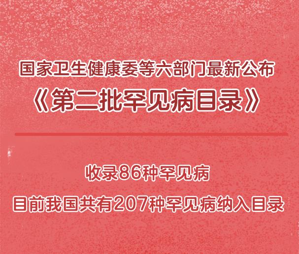 更好呵護(hù)患者健康 我國發(fā)布第二批罕見病目錄收錄86種罕見病