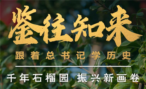 鑒往知來(lái)，跟著總書(shū)記學(xué)歷史丨千年石榴園 振興新畫(huà)卷