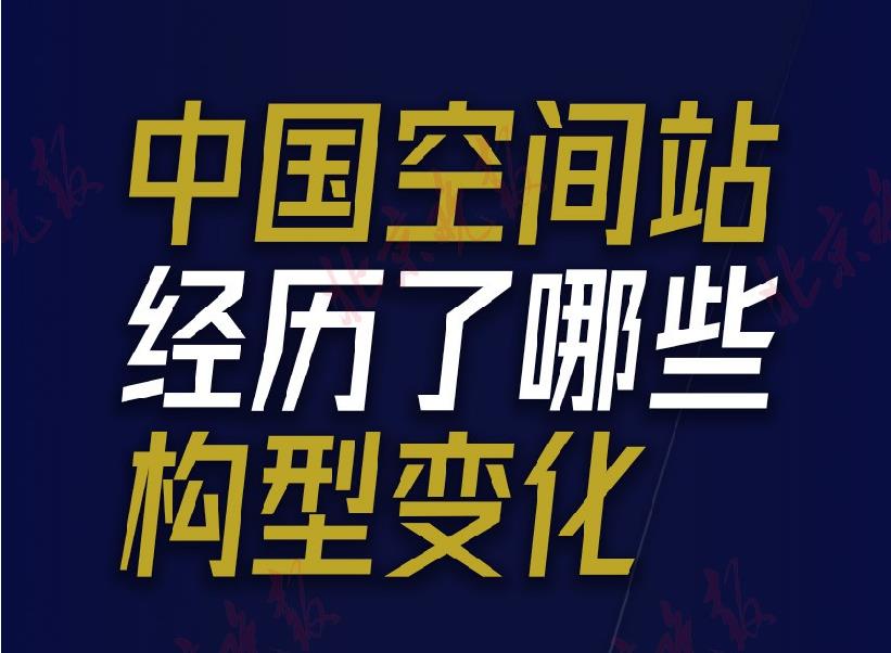 一圖看懂中國空間站“變形記”