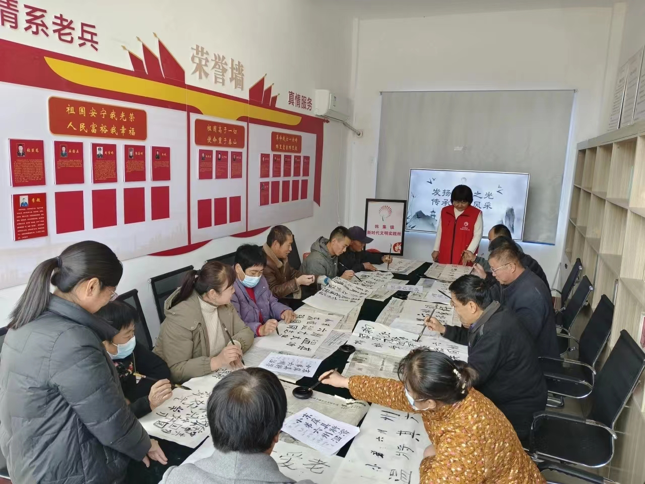 鄉(xiāng)村文化振興十送·送文化|聊城市東昌府區(qū)開展“發(fā)揚藝術之光 傳承書法風采”活動