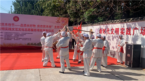 聊城市東昌府區(qū)梁水鎮(zhèn)鎮(zhèn)：打造“繞梁之音”文明實踐志愿服務項目 助力鄉(xiāng)村文化振興