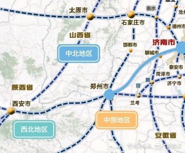 濟鄭高鐵“四兩撥千斤”：環(huán)游山河四省，直通黃河全域