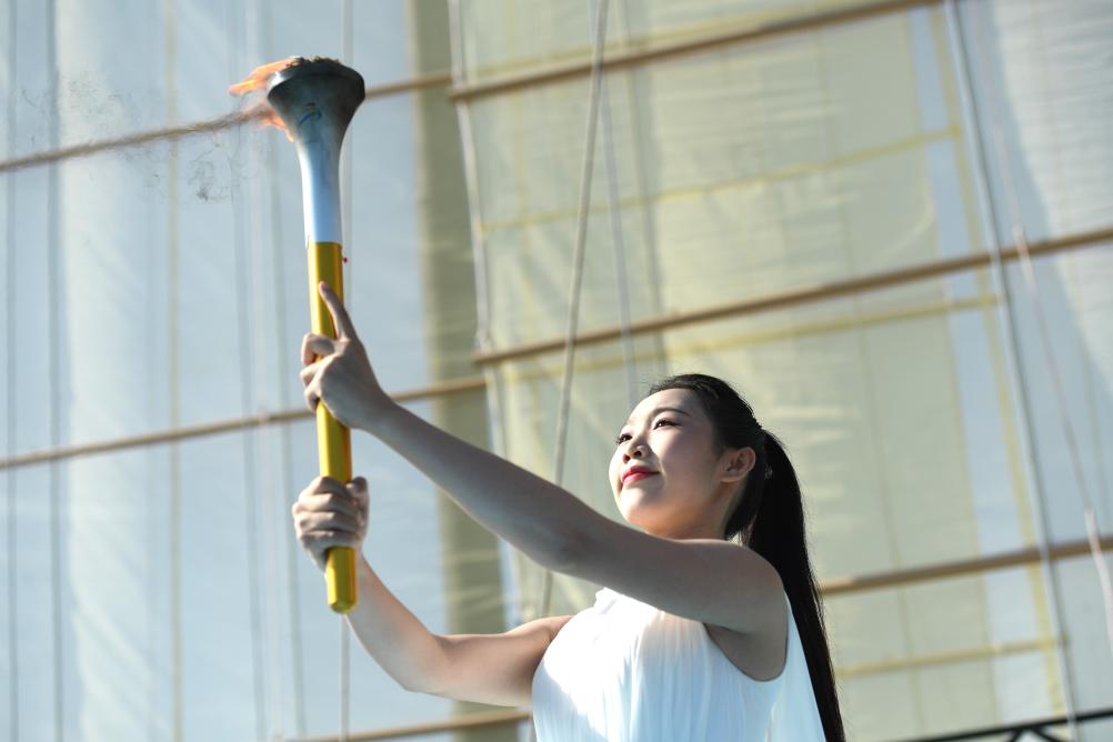 讓青春之火點(diǎn)亮奮進(jìn)之路——首屆學(xué)青會(huì)火炬?zhèn)鬟f活動(dòng)側(cè)記