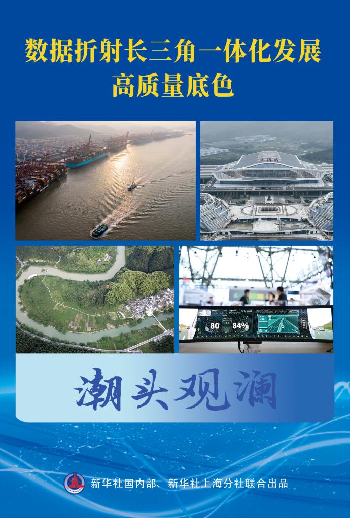 潮頭觀瀾｜數(shù)據(jù)折射長(zhǎng)三角一體化發(fā)展高質(zhì)量底色