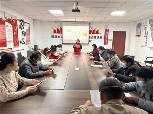 鄉(xiāng)村文化振興十送·送理論｜聊城市東昌府區(qū)梁水鎮(zhèn)鎮(zhèn)開展深入學習貫徹黨的二十大精神宣講活動
