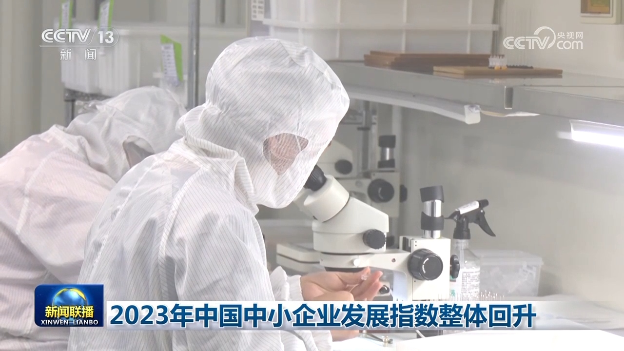 2023年中國中小企業(yè)發(fā)展指數(shù)整體回升