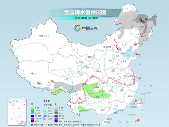 冷空氣實(shí)力較弱全國(guó)大部氣溫偏高 東北內(nèi)蒙古迎降雪