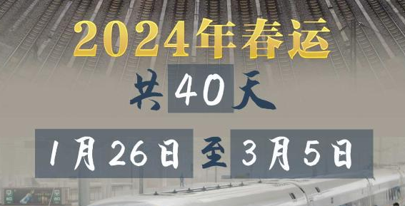 權(quán)威數(shù)讀丨2024年春運，你想了解的都在這里